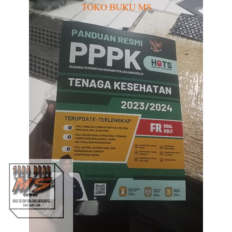 buku Pppk terbaru tenaga kesehatan tahun 2023 2024