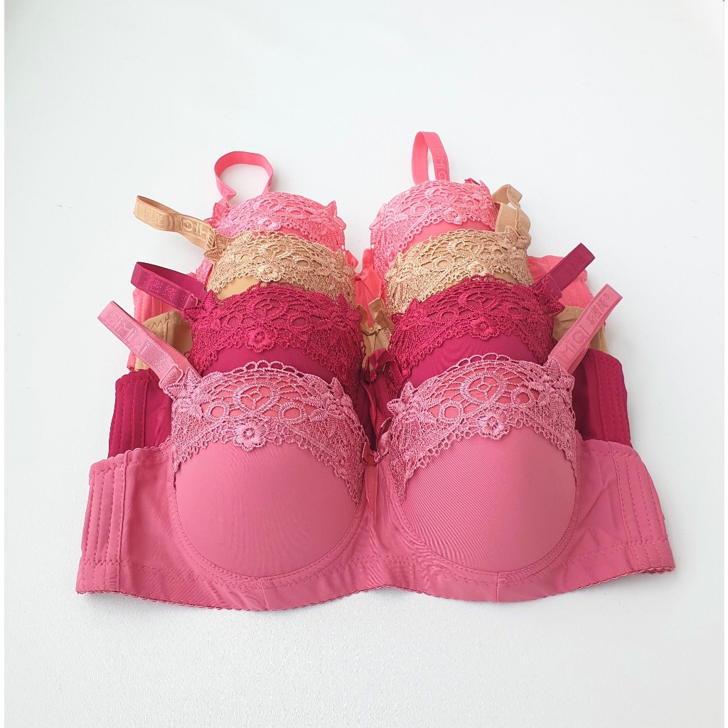 2 Pcs | Bh Wanita Busa Tebal Kawat Sexy Push Up Bra Beha Kawat 8813