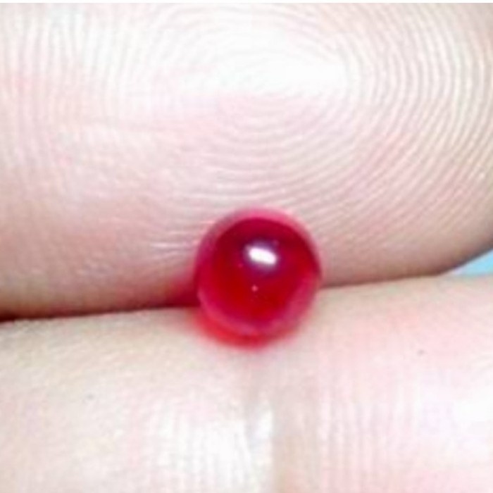 batu merah delima bulat merah siam bangkok asli