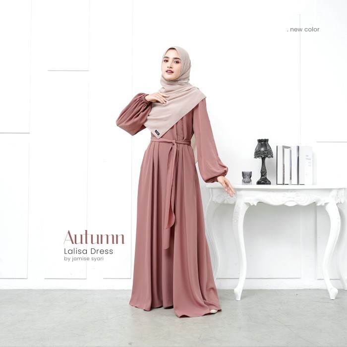 Lalisa Dress New Colour | Gamis by Jamise - Autumn, XS