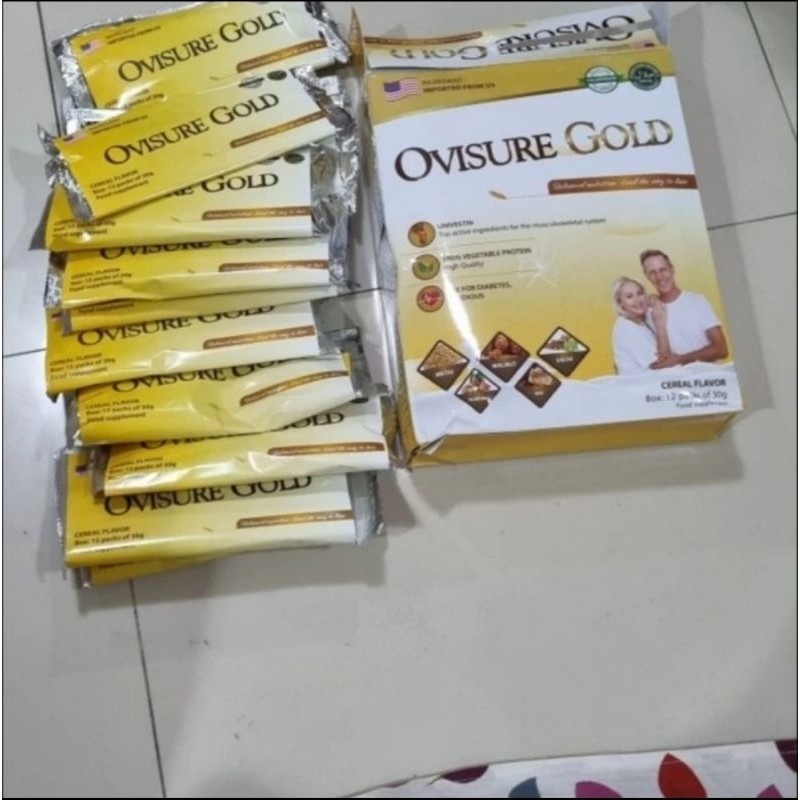 

SUSU OVISURE GOLD ORIGINAL SUSU MEMULIHKAN TULANG SENDI SUSU OVISURE ORIGINAL HERBAL BPOM 1 BOX