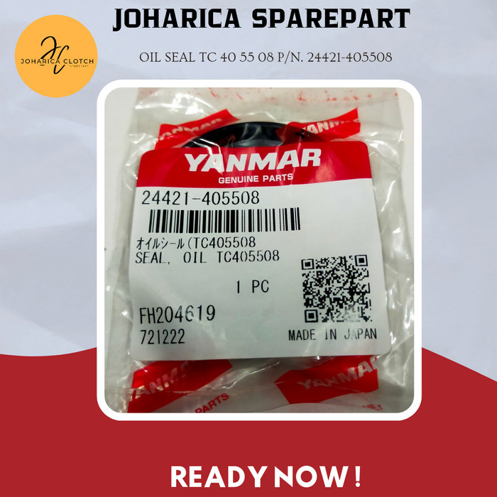 OIL SEAL YANMAR TC 40 55 08 P/N. 24421-405508