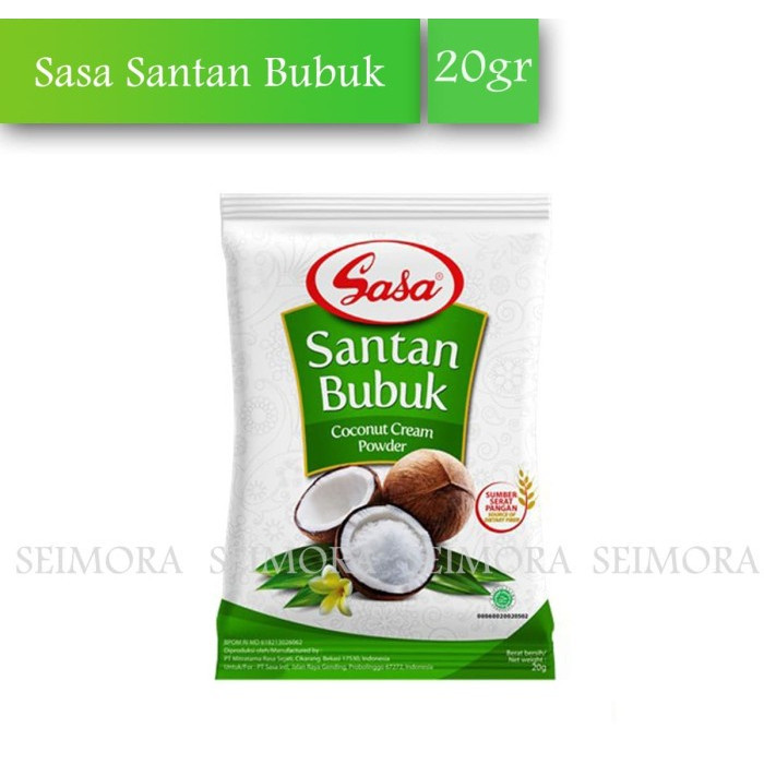 

COCONUT CREAM POWDER Sasa Santan Bubuk 20 gram