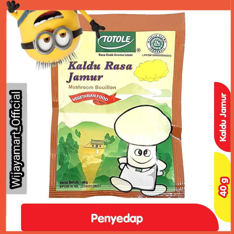 

Totole Kaldu Rasa Jamur Sachet 40 g