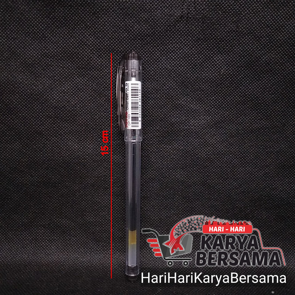 

PULPEN HITAM JOYKO GEL PEN GP-189 BLACK