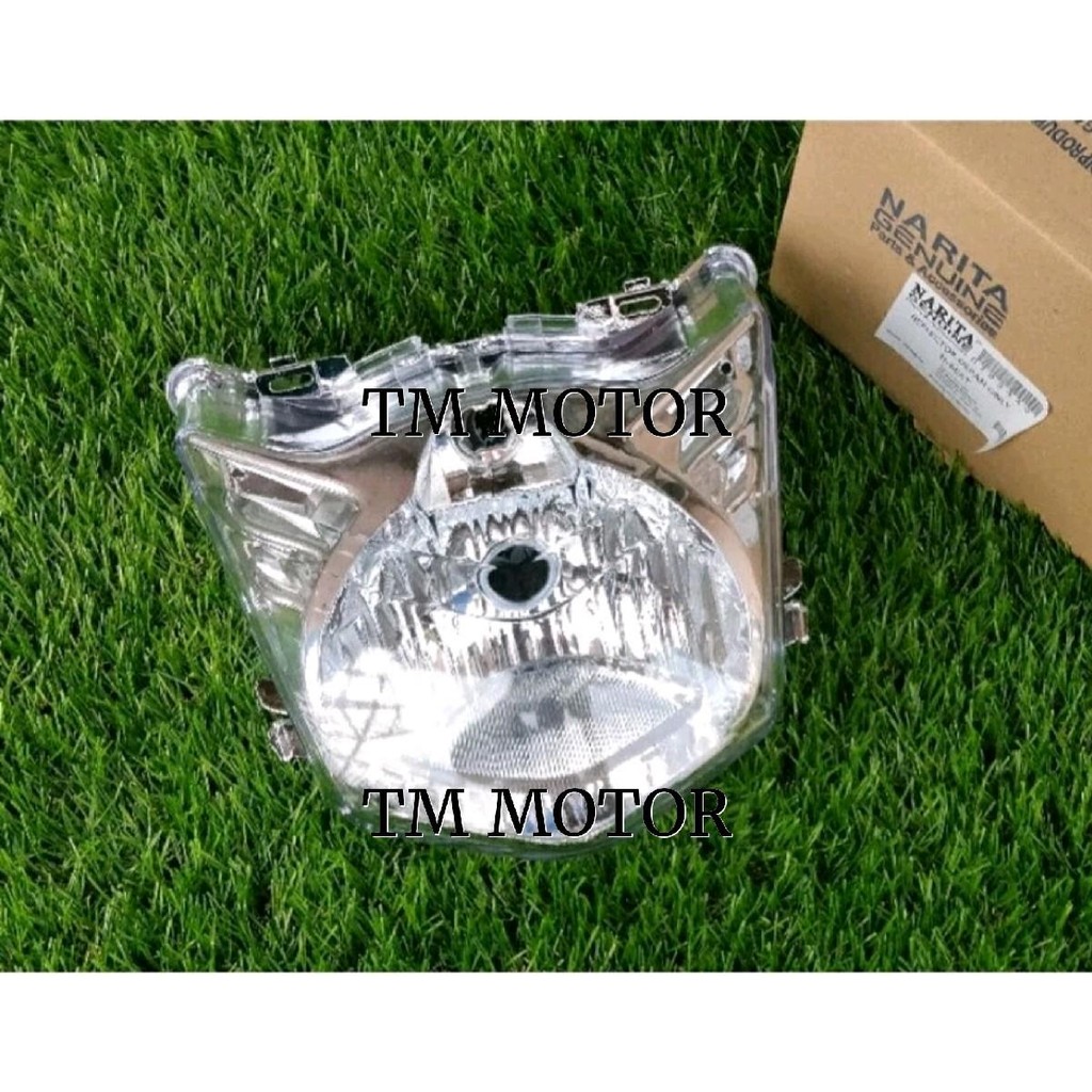 lampu depan beat karbu reflektor depan beat karburator 2009 2012
