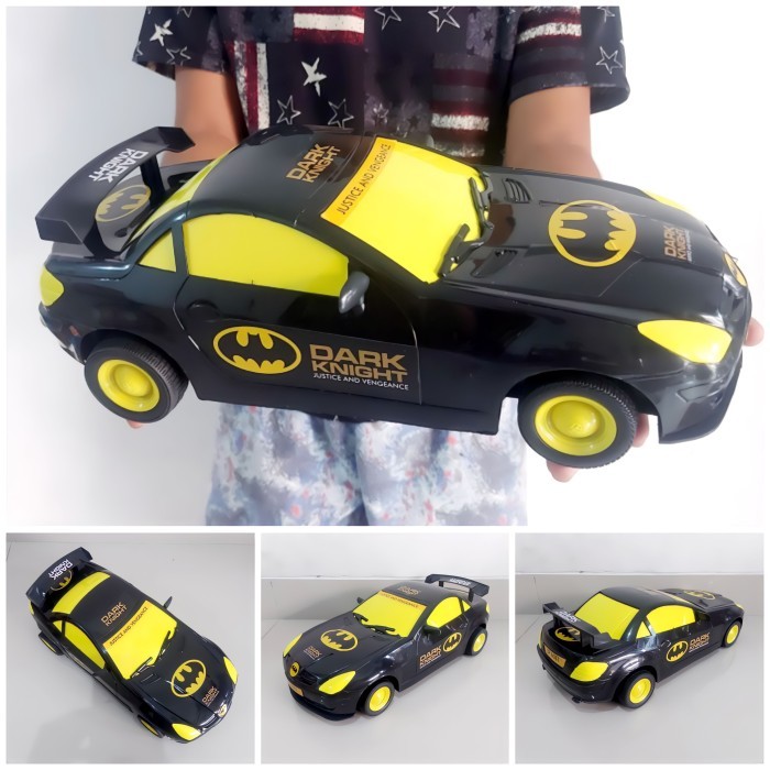 Mainan Mobil Batman Jumbo Murah Dorong Tarik Suara Mesin Mobilan Besar
