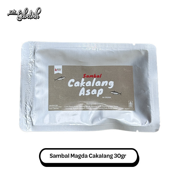 

Sambal Magda Cakalang 30gr - No MSG | Lauk Makan Instan | Cabai Pedas Premium | Rak Sebelah
