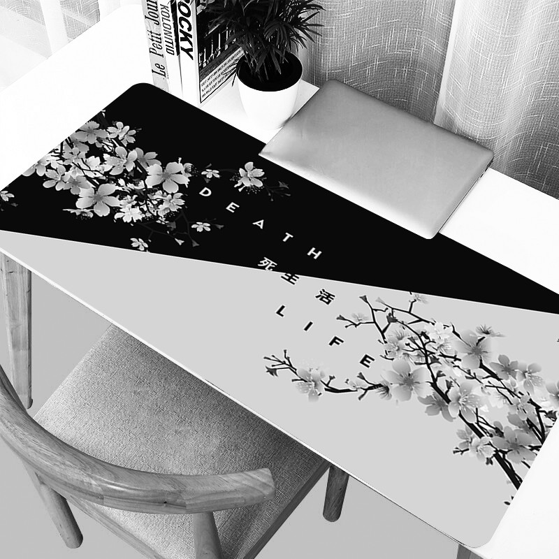 Japanese Cherry Blossom Pagoda Mouse Pad Gaming Notbook Computer Speed Mini Pc Gamer Keyboard Desk M