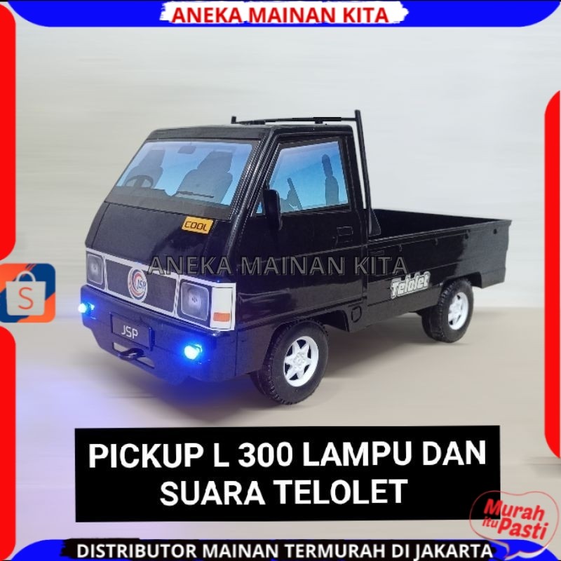 Mainan Anak Mobil Pick Up L300 Telolet Basuri Mainan Mobil Pick Up L300 Musik Dan Lampu