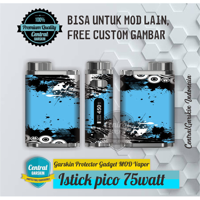 

Terbaik Disini Garskin MOD Istick Pico 75 Watt - Blue