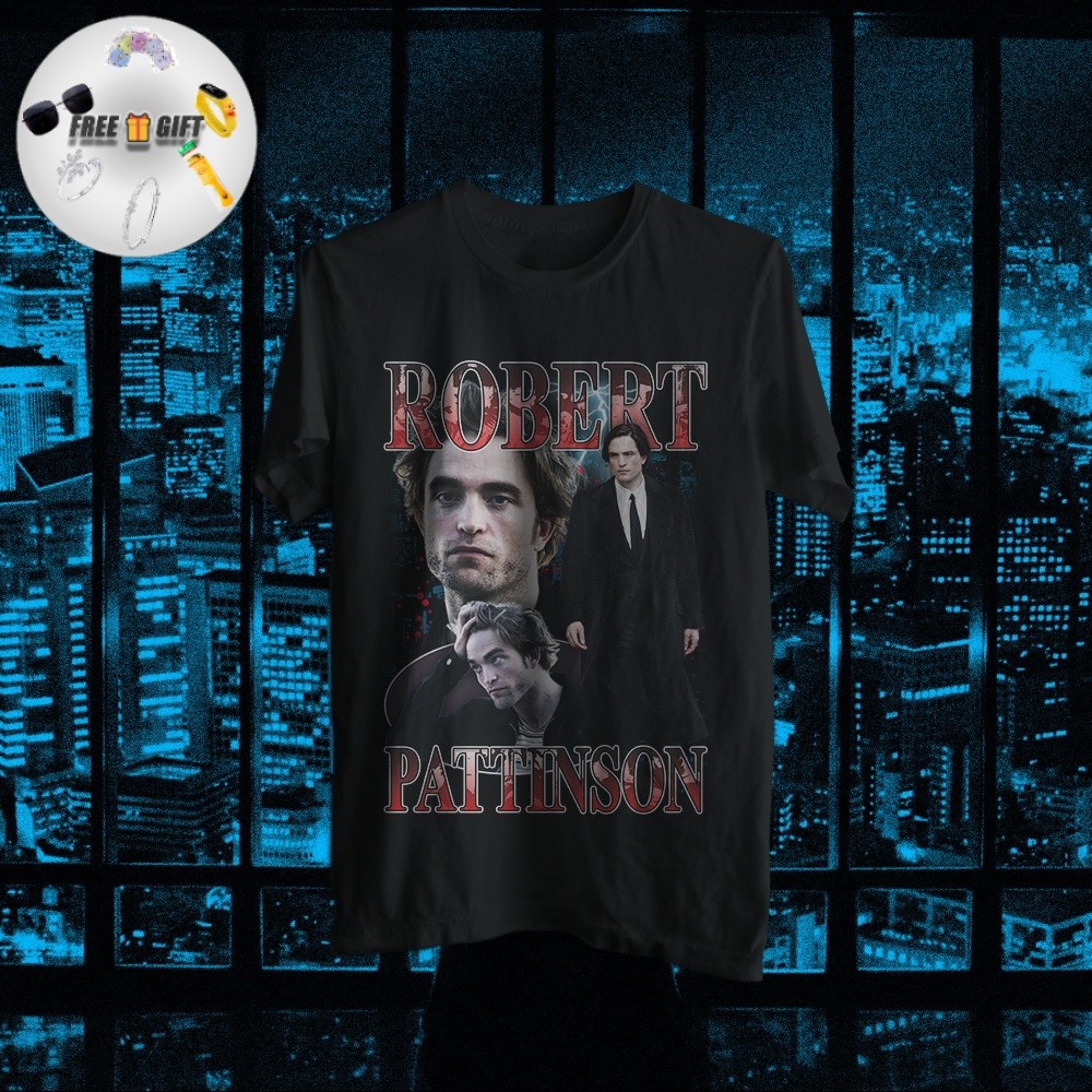 [FREE GIFT] RAP TEE - ROBERT PATTINSON T SHIRT UNISEX COTTON 24s