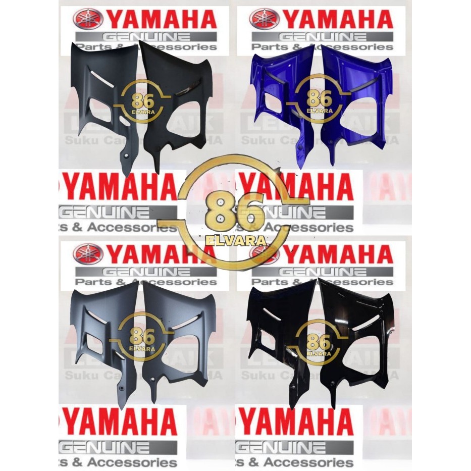 Cover under body bawah kanan kiri Yamaha New R25 USD Original BS7-F8385-00 BS7-F8395-00 - hitam dof,