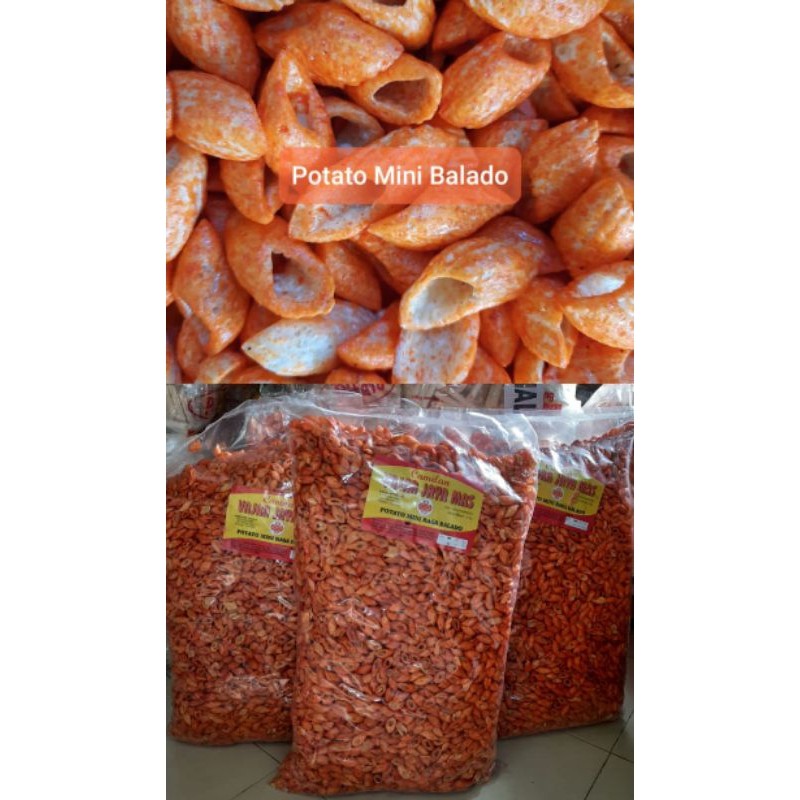 

Pitato mini balado kemasan ball 1kg snack kiloan murah makanan ringan bsmllah
