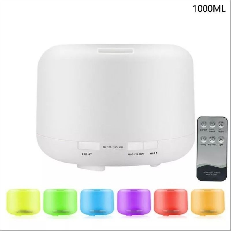 Humidifier Polos / Humidifier Diffuser Air 500ML / Aromaterapi Dengan
