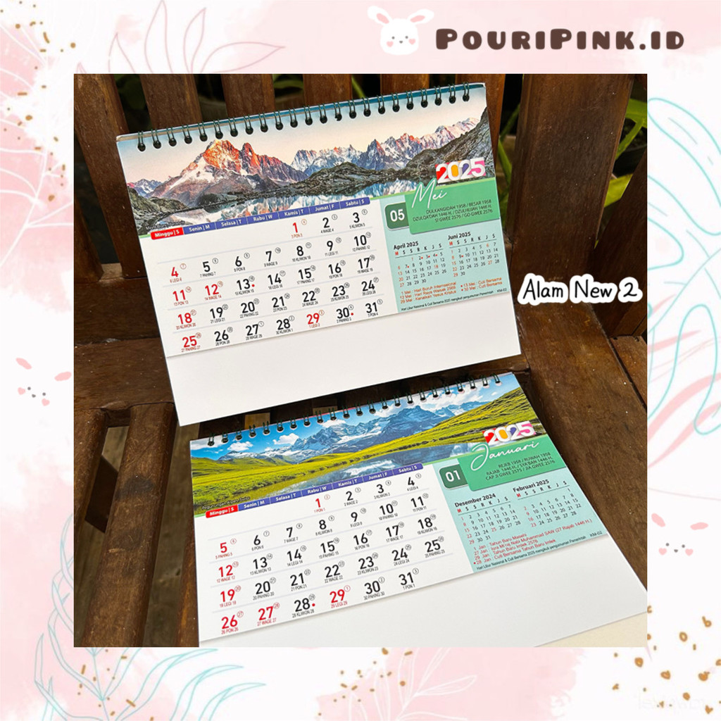 

PART 2 Kalender Meja Besar 2025 Karakter Alam Negara Motivasi Interior Kota Calender New Year Stationery Korea Sekolah Kantor Office Desk Decoration Hiasan Meja Kerja Pria Atk Banjar Mtp Martapura PouriPink.id