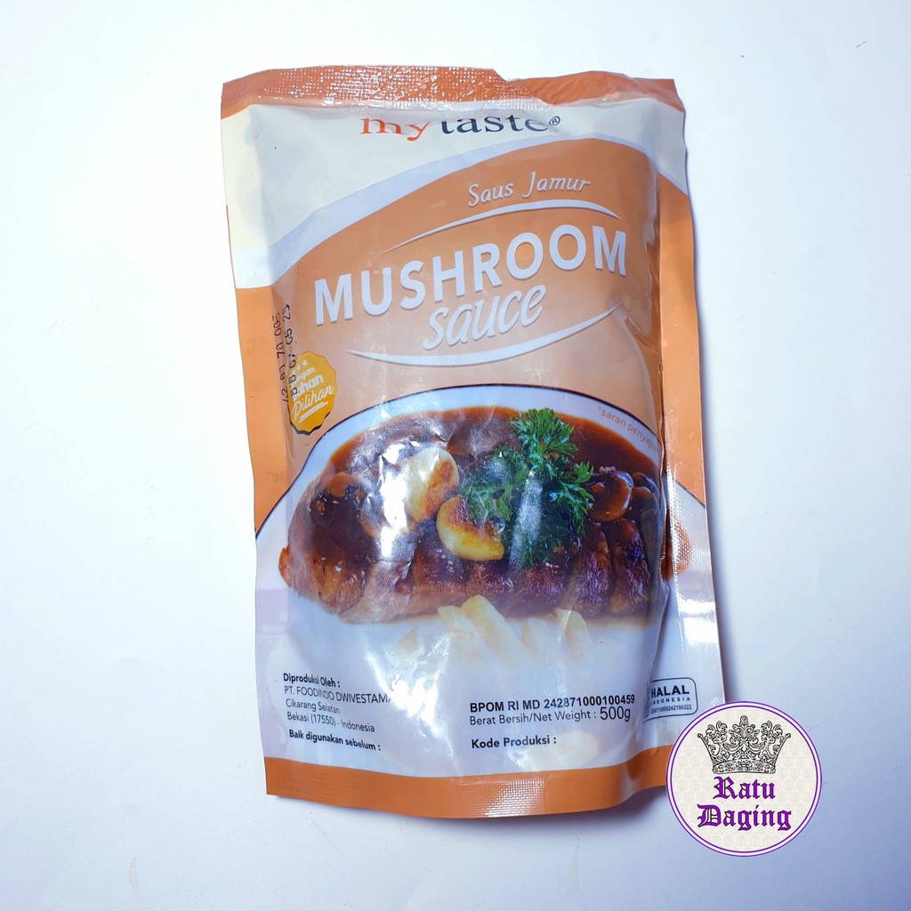 

Mytaste Saus Jamur Mushroom Sauce Steak Mushroom 500gr