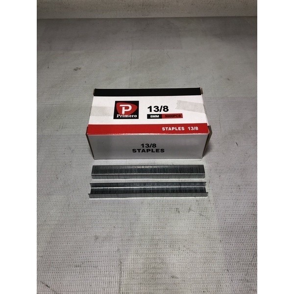 

isi staples tembak 13/8 dan 13/6 primero / isi staples tembak / refill staples gun / staples 13/8 dan13/6 primero / isi staples 13/8 / isi staples 8mm primero
