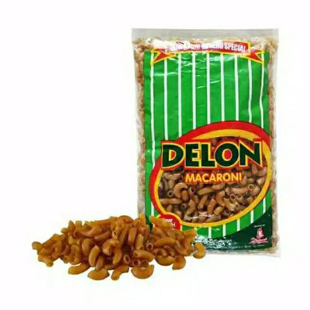 

DELON Makaroni Goreng Mekar 1kg - Makanan Ringan Digoreng