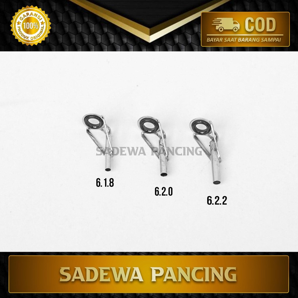 Ring Guide Joran/ Marit Joran/ Mamarit Joran/ Top Guide/ Non Fuji/ Top Ring Guide Silver/ Ring SET