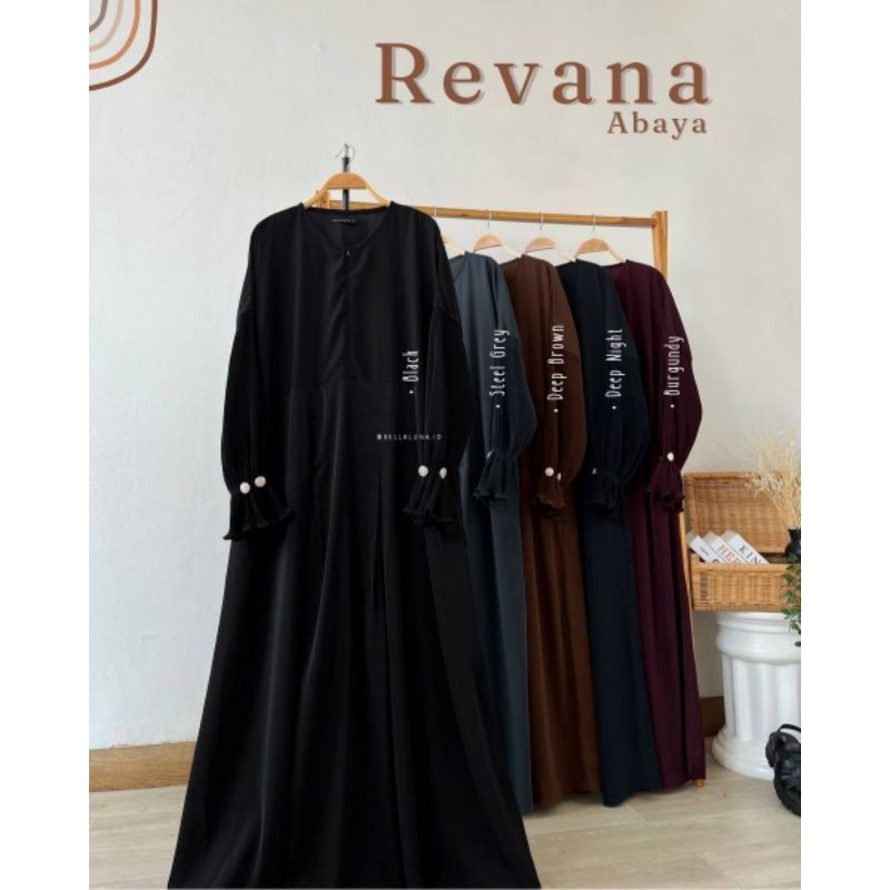 [WOW DISKON] REVANA ABAYA BELLALUNA/ ABAYA PREMIUM/ GAMIS SYAR'I/ GAMIS JUMBO/ GAMIS BELLALUNA