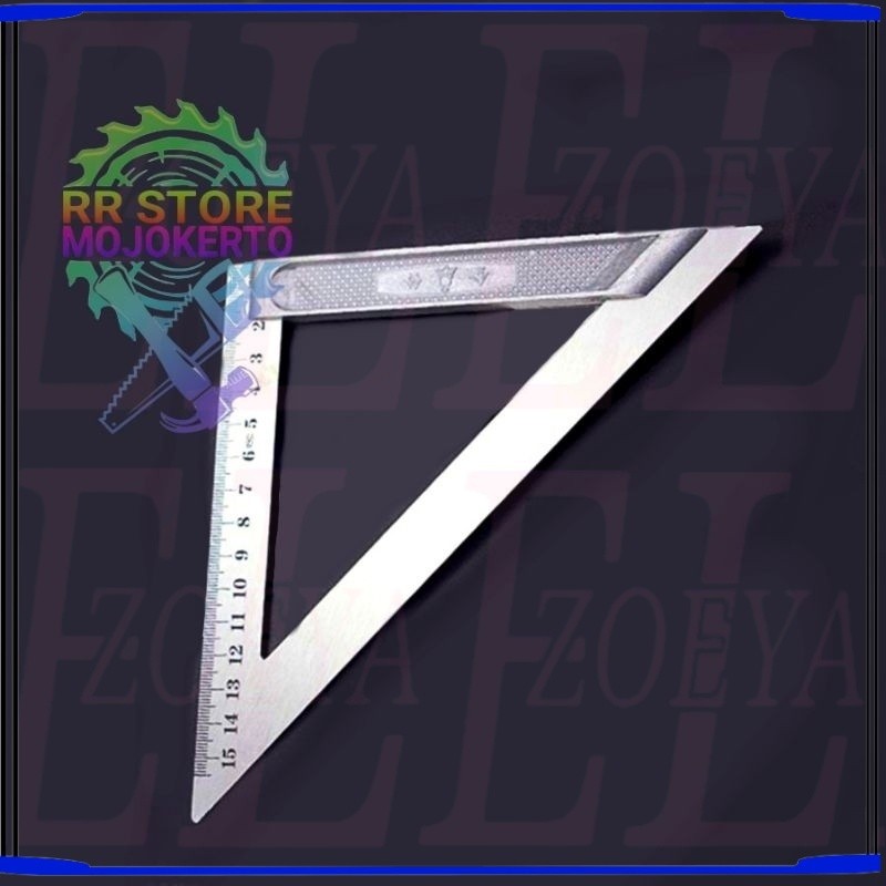

PENGGARIS SIKU SEGITIGA 0 - 150 MM ALUMINIUM STAINLESS