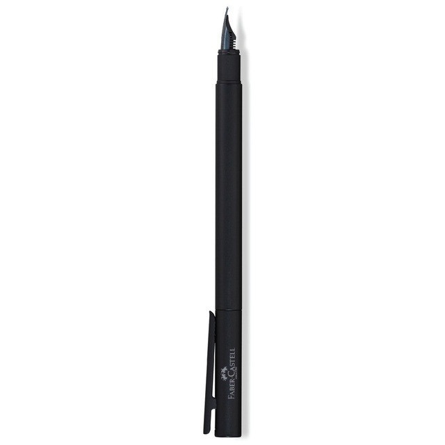 

Faber-Castell Neo Slim Fountain Pen M Black Matt, Black Chromed