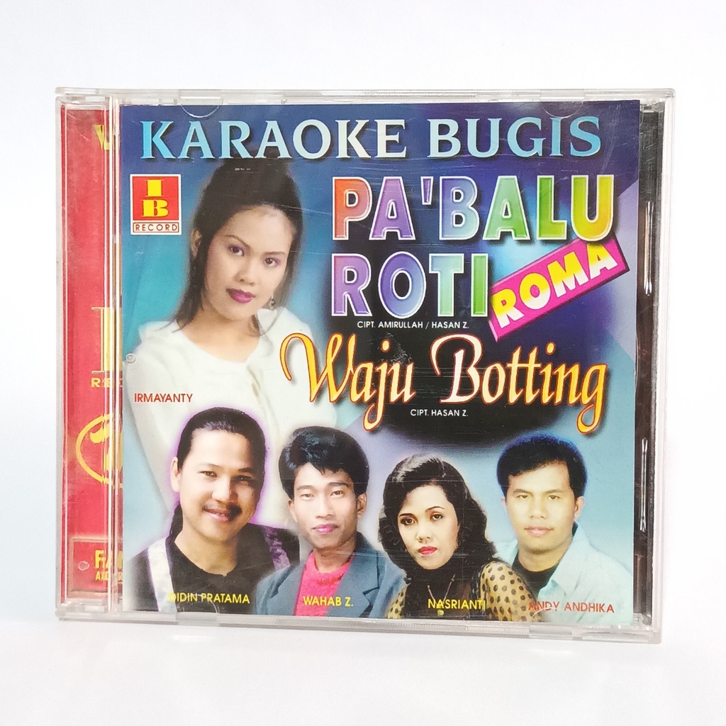 VCD Karaoke Bugis Pabalu Roti Roma