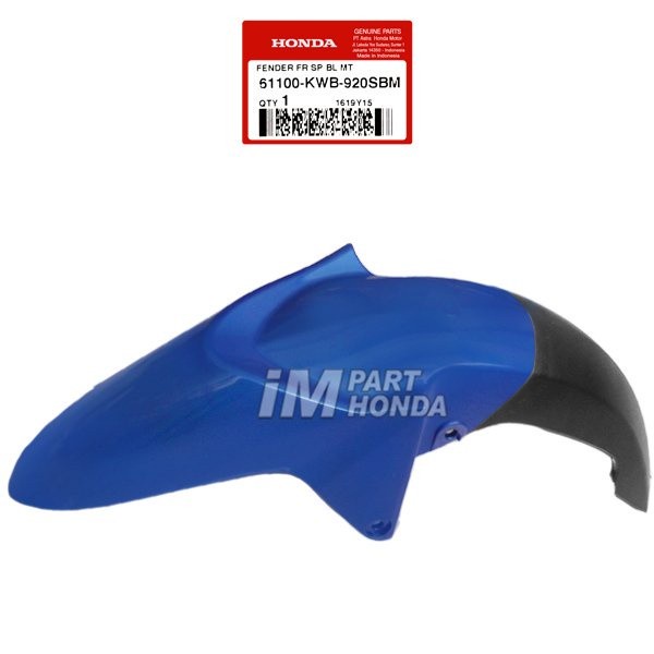 61100-KWB-920SBM Slebor Spakbor Depan Blade Lama 2008 - 2010 Biru