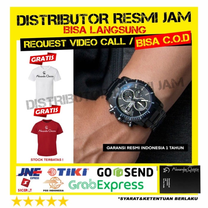 ALEXANDRE CHRISTIE AC6532MC AC 6532 AC6532 GARANSI RESMI 1 TAHUN