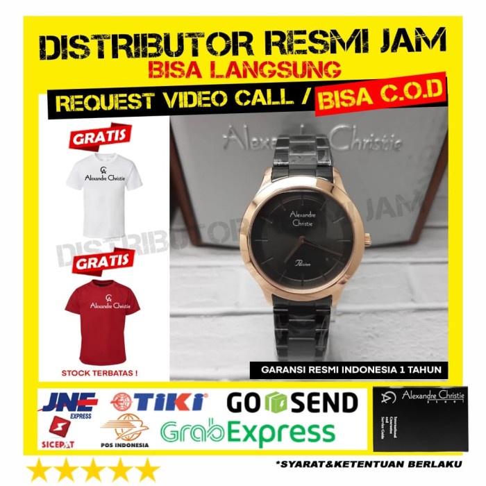 ALEXANDRE CHRISTIE AC2834LH 2843 LH 2834LH GARANSI RESMI 12 BULAN