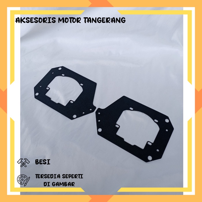 BRACKET LAMPU UNTUK MOTOR R25  BILED PROJIE AES 2.5 INCH R25 OLD