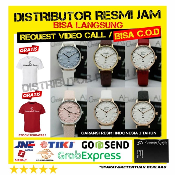 JAM ALEXANDRE CHRISTIE 2794LD AC2794 AC2794LD GARANSI RESMI 12 BULAN