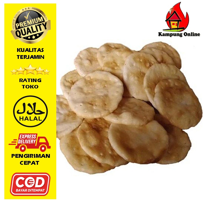 

Opak Ketan Oven 250 gram KAMPUNG ONLINE SUBANG