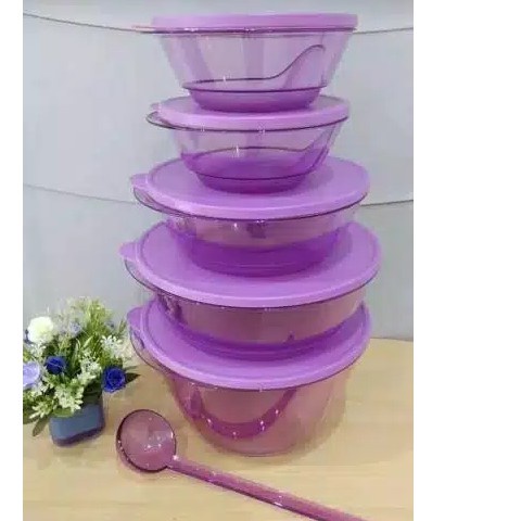 3S bowl set 5pc + laddle