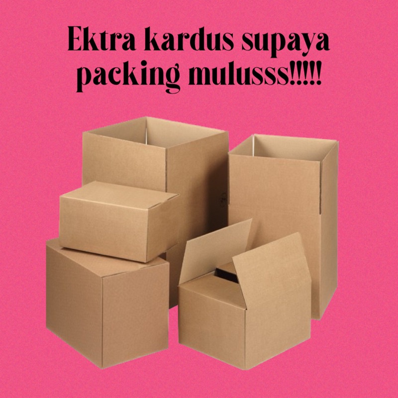 

WAJIB TAMBAH EXTRA KARDUS SUPAYA AMAN
