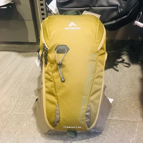 Tas Ransel Eiger Compact 23l original - Kuning