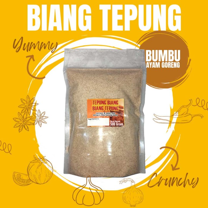 

Promo Bisa COD Biang Tepung / Tepung Biang Untuk Ayam Goreng Fried Chicken
