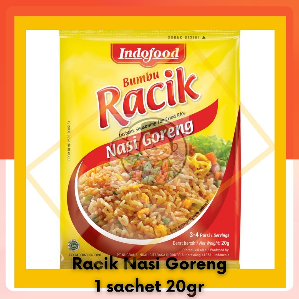 

Bumbu Racik Nasi Goreng Indofood 1 Sachet pcs Saset