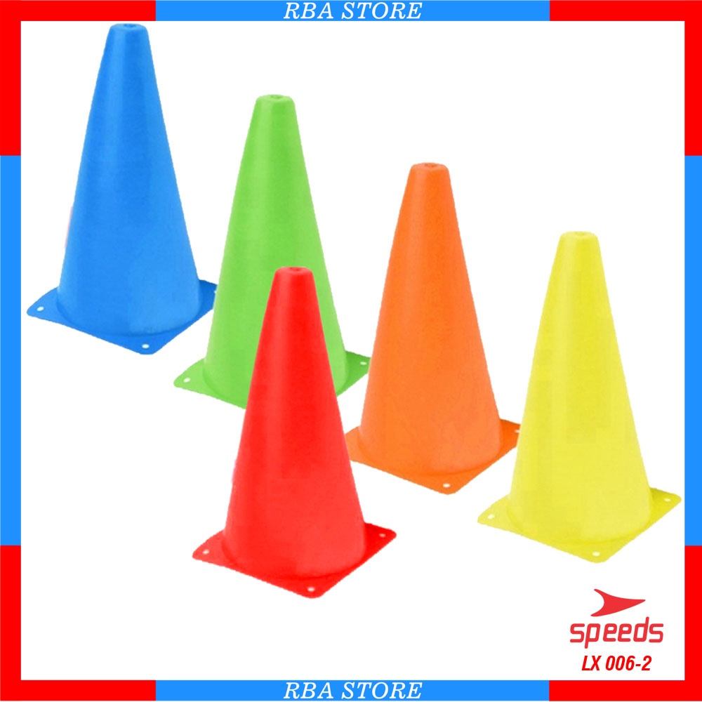 SPESIAL DISKON SATU SET 12 pcs (1 LUSIN) CONE/CONES KUN KERUCUT RAPAT 23 CM UNTUK OLAHRAGA