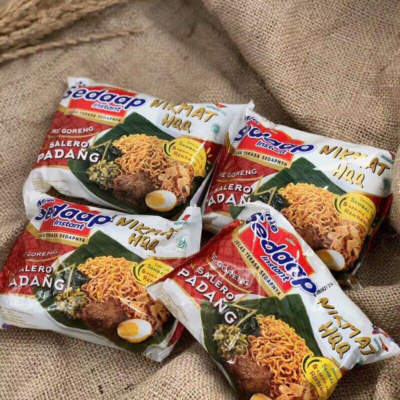 

Mie salero padang 80g Paket Banded 3 pcs