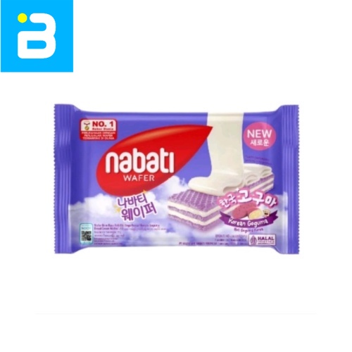 

Nabati Wafer Korean Goguma 39G