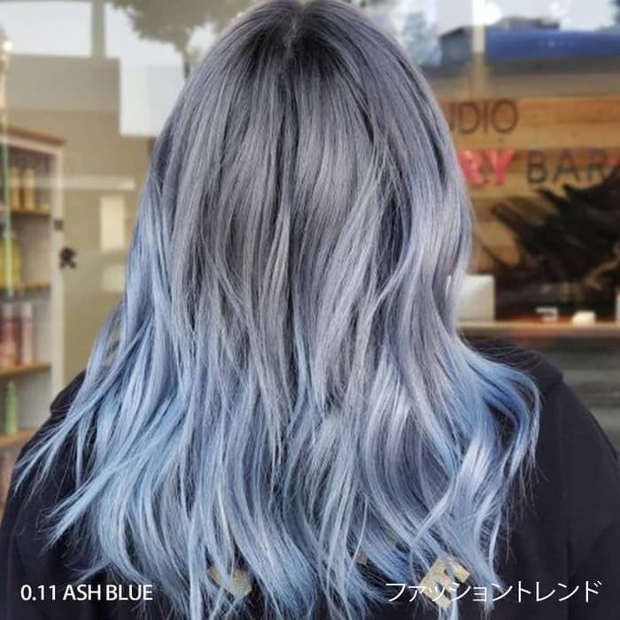 CHAOBEN 0.11 ASH BLUE GRAY - hair color cream cat pewarna rambut abu - HANYA CAT