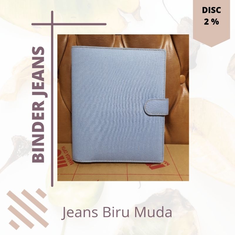 

Binder Bahan Jeans Polos B5 (26r)