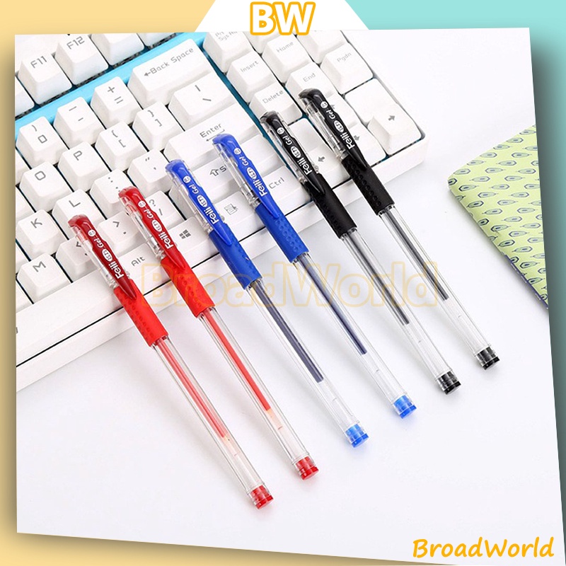 

（Harga Grosir）Pulpen Gel 0.5mm / Pen Alat Tulis Gel Tebal 0.5 MM / Pulpen Sekolah Kantor Mata Pena / Standard Pulpen Gel MIMI Alat Tulis Stationary / Pulpen Gel MIMI 0.5mm / Pena Gel