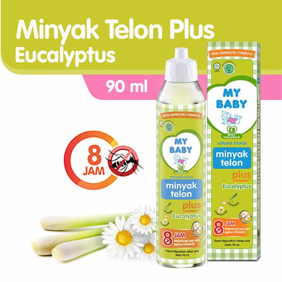 My Baby Minyak Telon Plus 90ml - Minyak Telon Bayi 90 ml