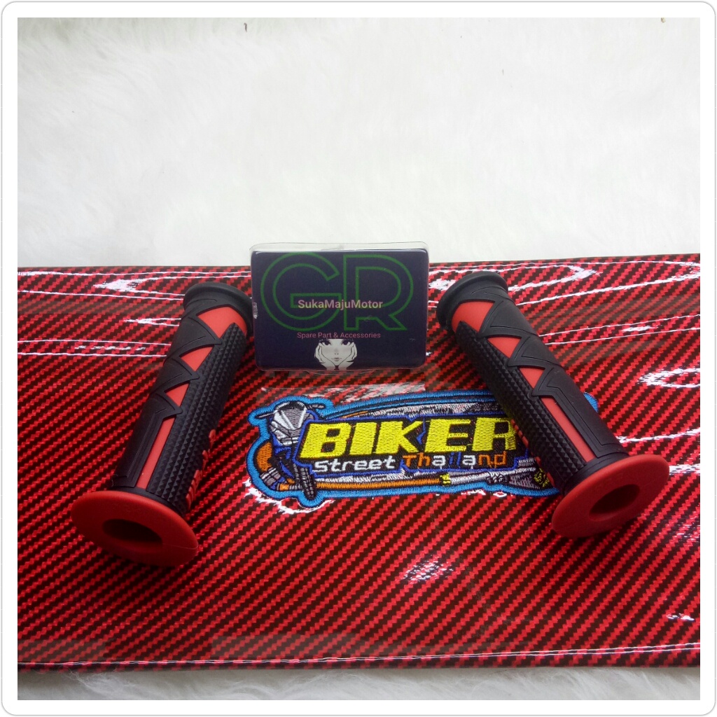 #CRC# paket variasi motor handgrip handfat  new shark+kulit jok karbon biker universal Nmax,Aerox,Pc