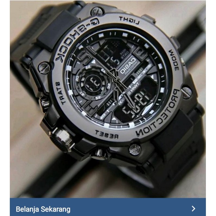 COD Jam Tangan Gst8600 Jam Tangan Casio Gshock 8600 GLS8600 Rantai Mika Jam Tangan Rubber Rantai Mik