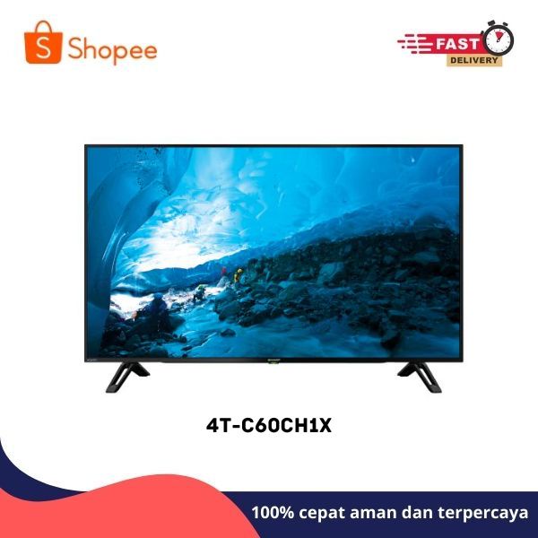 Sharp LED TV 60 Inch 4T-C60CH1X / 4TC60CH1X / 60CH1X AQUOS 4K UHD