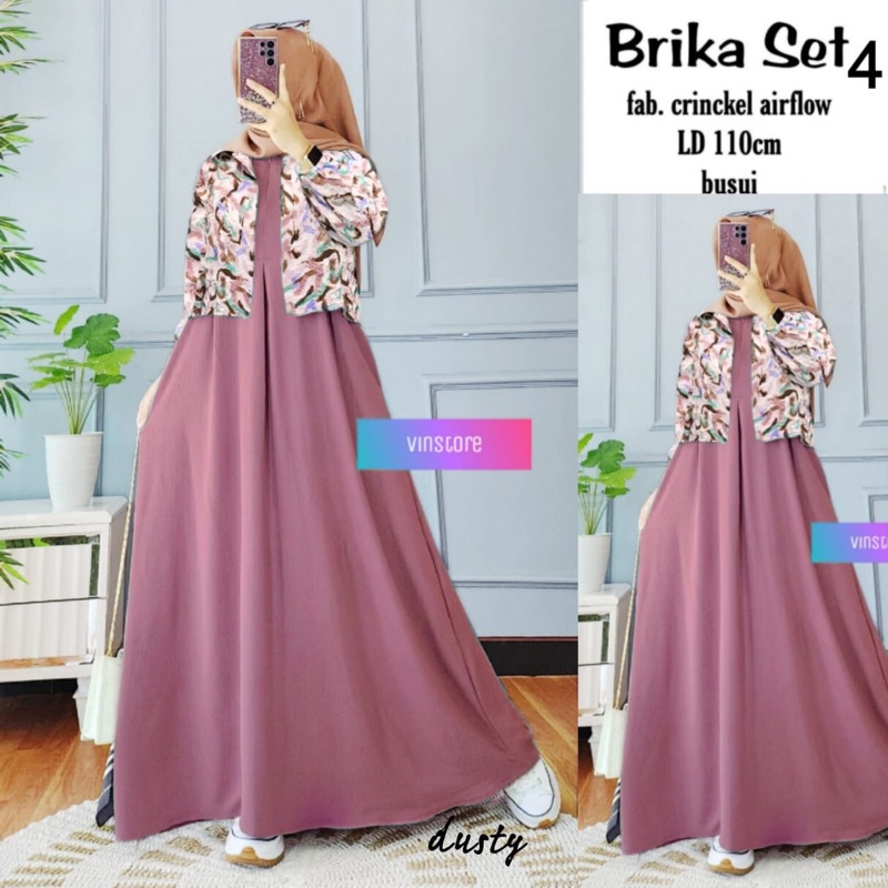 PAKAIAN WANITA SETELAN BEST SELLER   MAULA SET  AVINA  BRIKA SET  VINSTORE